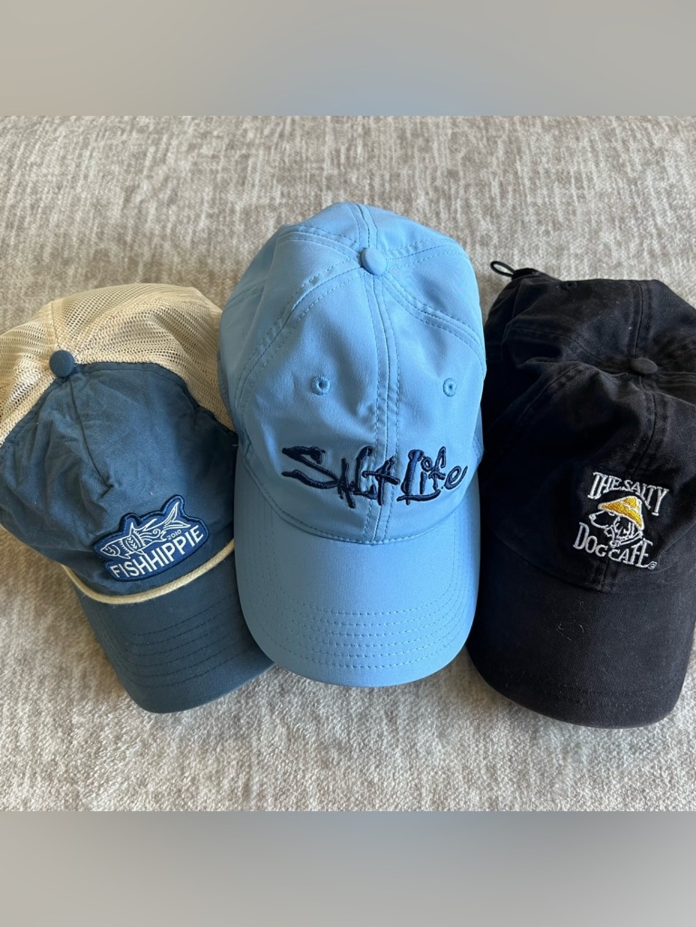 Fish Hippie/Salt Life/Salty Dog Hat bundle